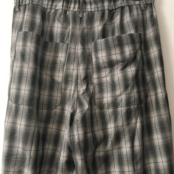 NWT URBAN OUTFITTERS High Rise Plaid Pants L - Picture 7 of 9